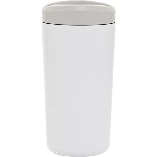 Avira Alix gobelet cliquable en acier RCS rec. 400ml, blanc, Image 4
