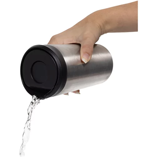 Avira Alix gobelet clic en acier RCS rec. 400ml, argent, Image 6