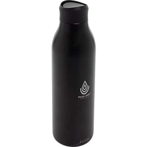 Bouteille d\'eau Avira Alok 600ml en acier RCS rec. 360, noir, Image 7
