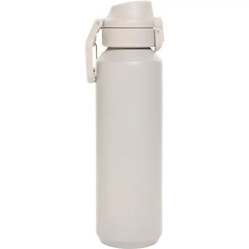 Via RCS Re-Steel Bouteille de sport avec bouchon, 600ml, beige, Image 5