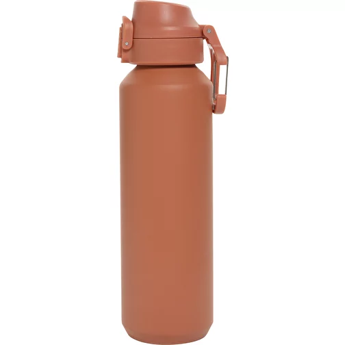 Via RCS Re-Steel Bouteille de sport avec bouchon, 600ml, orange, Image 3