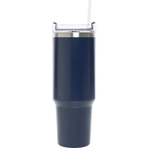 Gobelet Peakflow en acier inoxydable recyclé RCS 1200ml, bleu marine, Image 3