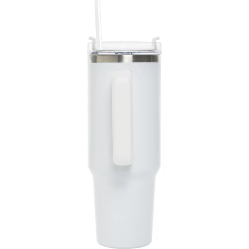 Gobelet Peakflow en acier inoxydable recyclé RCS 1200ml, blanc, Image 5