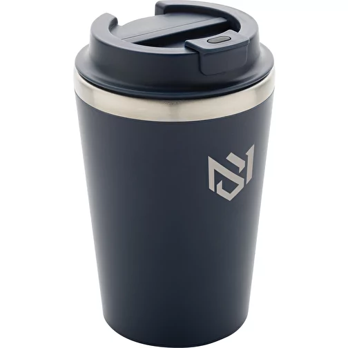 Gobelet Java 350ml double paroi en PP recyclé RCS, bleu marine, Image 8