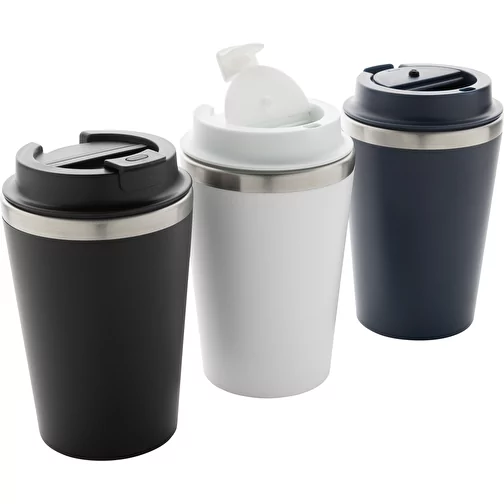 Gobelet Java 350ml double paroi en PP recyclé RCS, bleu marine, Image 9