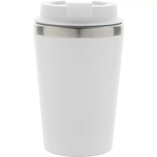 Gobelet Java 350ml double paroi en PP recyclé RCS, blanc, Image 3