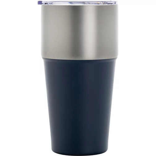 Gobelet Fluid en acier recyclé certifié RCS, 500ml, bleu marine, Image 2