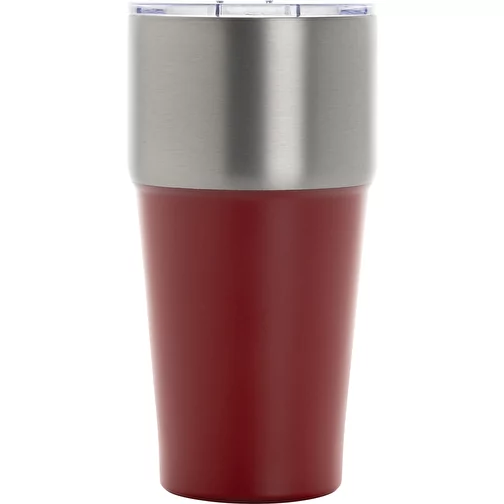 Gobelet Fluid en acier recyclé certifié RCS, 500ml, rouge, Image 3