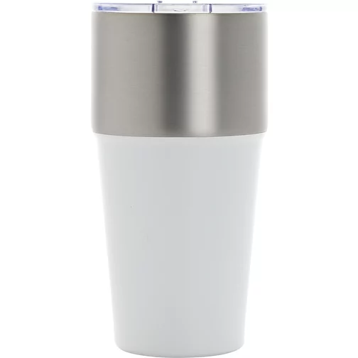 Gobelet Fluid en acier recyclé certifié RCS, 500ml, blanc, Image 3