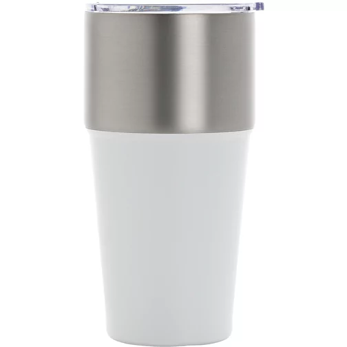 Gobelet Fluid en acier recyclé certifié RCS, 500ml, blanc, Image 4