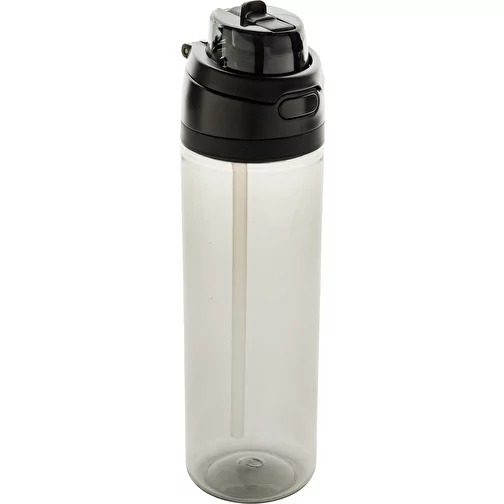 Bouteille d\'eau Omni Sip 800ml en RCS RPET, noir, Image 1