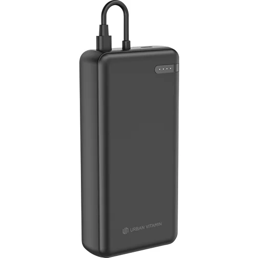 Urban Vitamin Menlo Park RCS rPlastik 20000 20W PD Powerbank, noir, Image 1