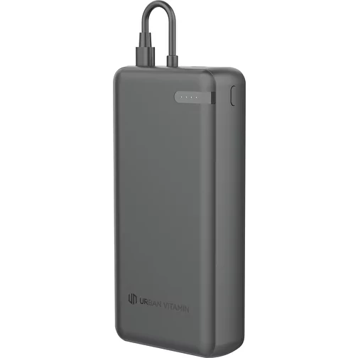Urban Vitamin Menlo Park RCS rPlastik 20000 20W PD Powerbank, noir, Image 3