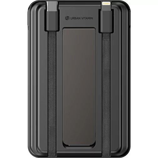 Urban Vitamin Redwood 5-in-1 5.000mAh 20W PD magn. powerbank, noir, Image 16
