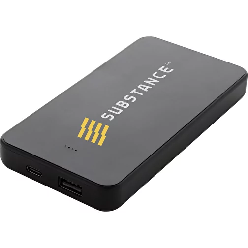 Boostcore 10.000mAh Powerbank en plastique RCS rec., noir, Image 7