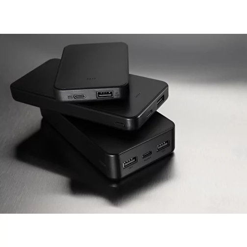 Boostcore 10.000mAh Powerbank en plastique RCS rec., noir, Image 9