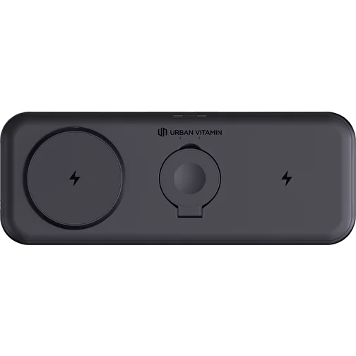 Urban Vitamin Torrance 3-en-1 Chargeur magnétique RCS 15W, noir, Image 8