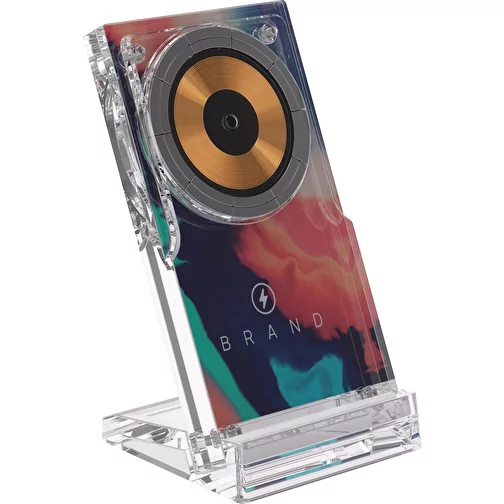 Socle de chargement magnétique sans fil Magcharge 15W, transparent, Image 11