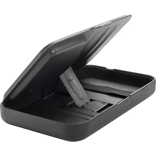 Swiss Peak Travel-Case en RCS rec. PU avec chargeur 3 en 1, noir, Image 2