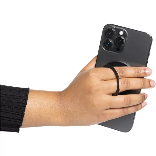 Terra Magnetic support magnétique pour téléphone portable avec anneau, gris, Image 6