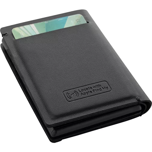 Seekcard RCS rPolyester Étui pour cartes avec localisation mondiale, noir, Image 1