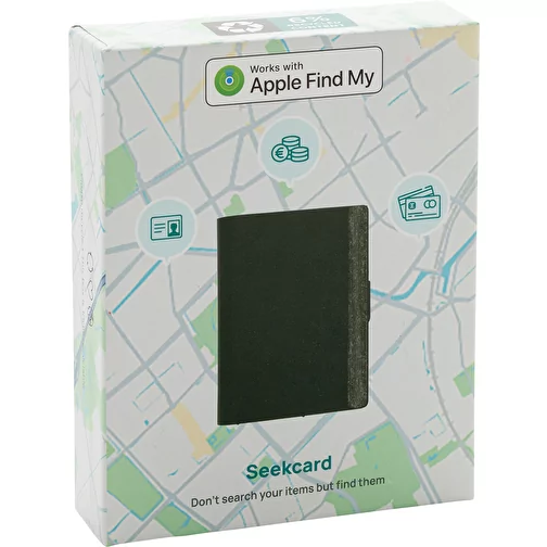 Seekcard RCS rPolyester Étui pour cartes avec localisation mondiale, noir, Image 16
