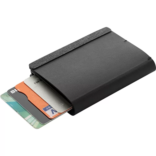 Seekcard RCS rPolyester Étui pour cartes avec localisation mondiale, noir, Image 5