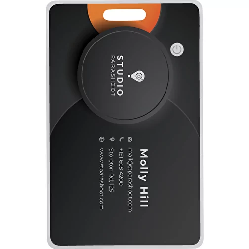 Carte de suivi ultra-mince rechargeable Findit RCS rABS, blanche, Image 15