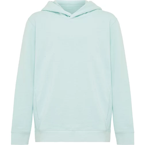 Iqoniq Yengo KidsHoodie avec poches latérales en coton rec., crushed mint, Image 1
