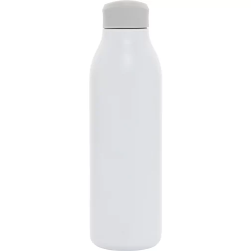 Bouteille d\'eau Avira Alok 600ml en acier RCS rec. 360, blanc, Image 4