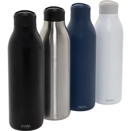 Bouteille d\'eau Avira Alok 600ml en acier RCS rec. 360, blanc, Image 8