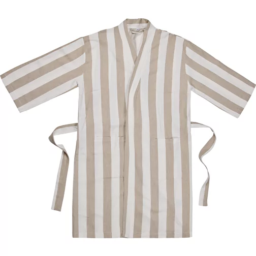 VINGA Ornos GRS Peignoir de hammam L/XL, beige, Image 2