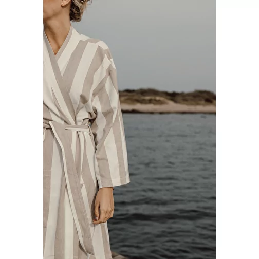 VINGA Ornos GRS Peignoir de hammam L/XL, beige, Image 7