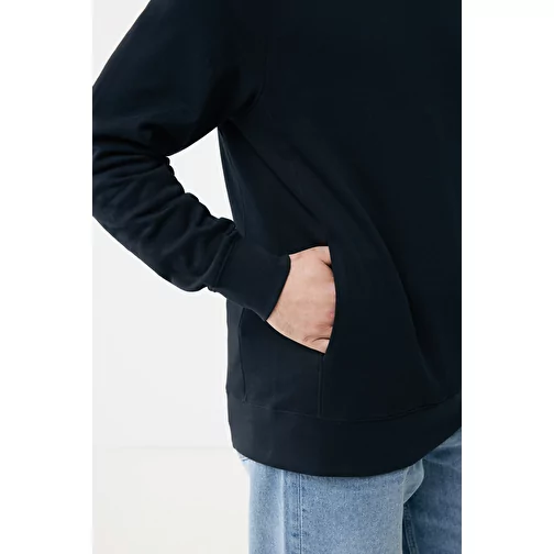Iqoniq Yengo Hoodie avec poches latérales en rec. coton, noir, Image 18
