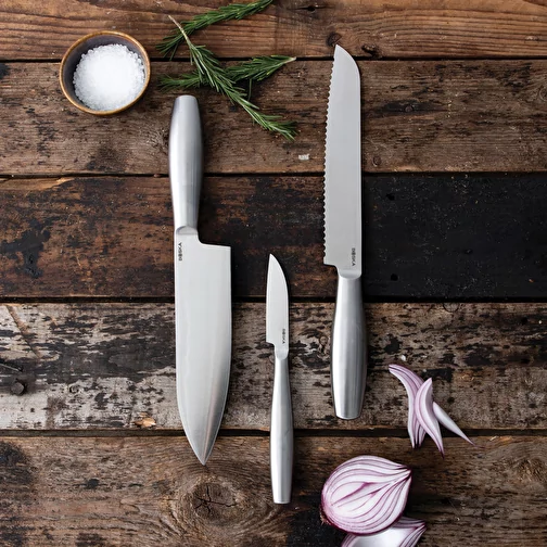 BOSKA Couteau de cuisine Copenhagen, set de 3, acier, Image 5