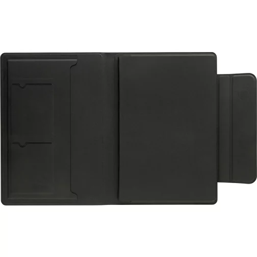 Portefeuille magnétique Stuart A5 en rPU certifié RCS, noir, Image 9