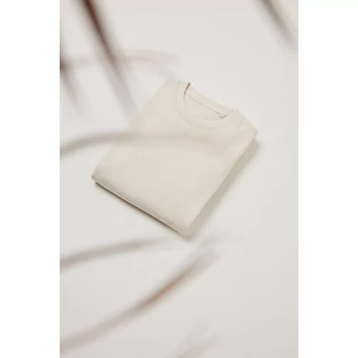 Sweat ras du cou relax Iqoniq Kruger en coton recyclé. Coton, natural raw, Image 17