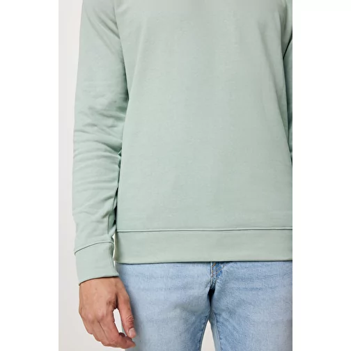 Sweat col rond Iqoniq Zion en coton recyclé, Iceberg green, Image 16