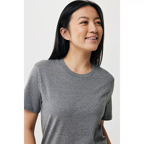 Iqoniq Brett T-shirt en coton recyclé, non teint anthracite clair, Image 11