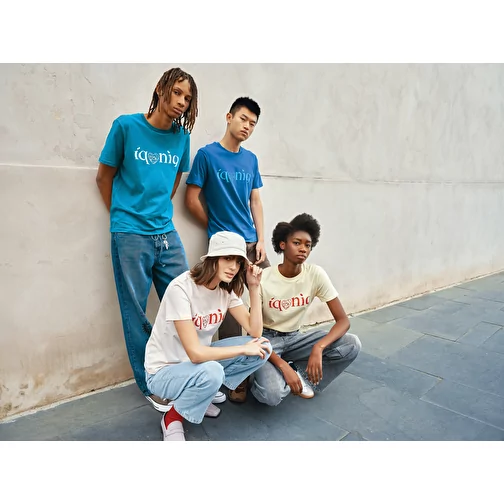 Iqoniq Brett T-shirt en coton recyclé, verdigris, Image 13