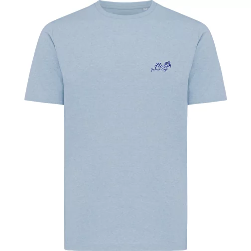 Iqoniq Sierra Lightweight T-shirt en coton recyclé, light heather blue, Image 3
