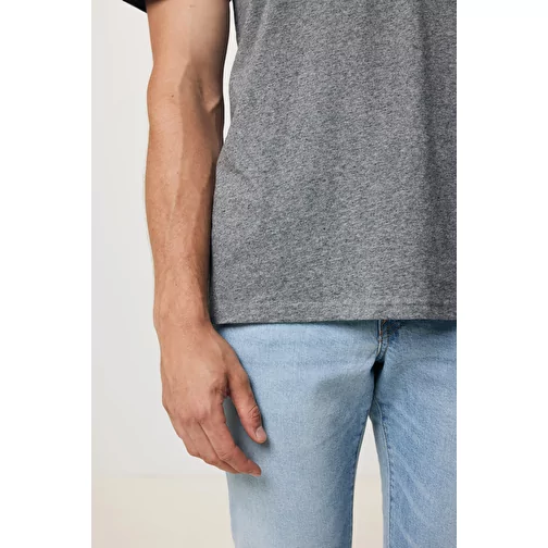 T-shirt Iqoniq Sierra Lightweight en coton recyclé, non teint anthracite clair, Image 15