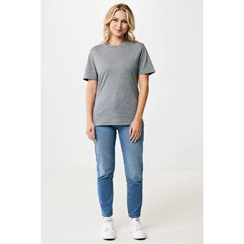 T-shirt Iqoniq Sierra Lightweight en coton recyclé, non teint anthracite clair, Image 5