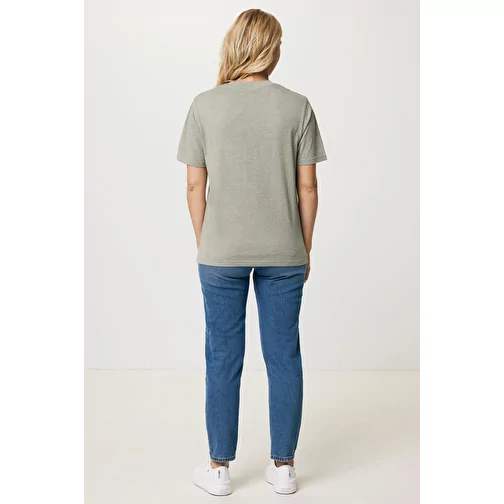 T-shirt Iqoniq Sierra Lightweight en coton recyclé, vert clair non teint, Image 9