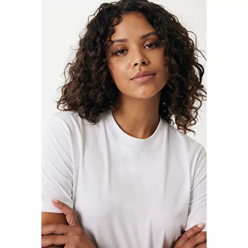 T-shirt Iqoniq Sierra Lightweight en coton recyclé, blanc recyclé, Image 14