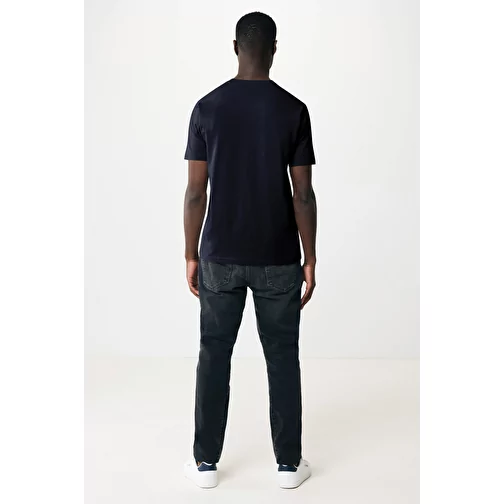 Iqoniq Sierra Lightweight T-shirt en coton recyclé, bleu marine, Image 7
