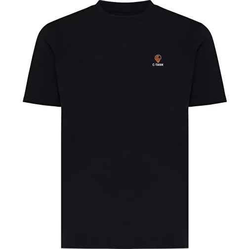 T-shirt Iqoniq Sierra Lightweight en coton recyclé, noir, Image 3