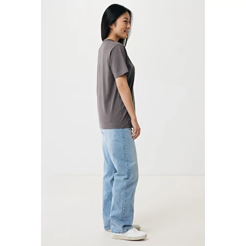 Iqoniq Kakadu relaxed T-shirt en coton recyclé, anthracite, Image 7