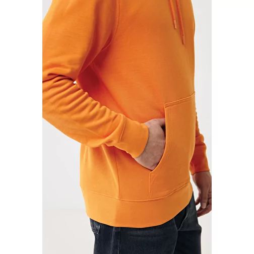 Sweat à capuche Iqoniq Rila Lightweight en coton recyclé, orange, Image 17
