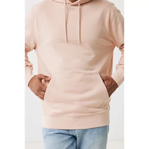 Sweat à capuche Iqoniq Rila Lightweight en coton recyclé, peach nectar, Image 8